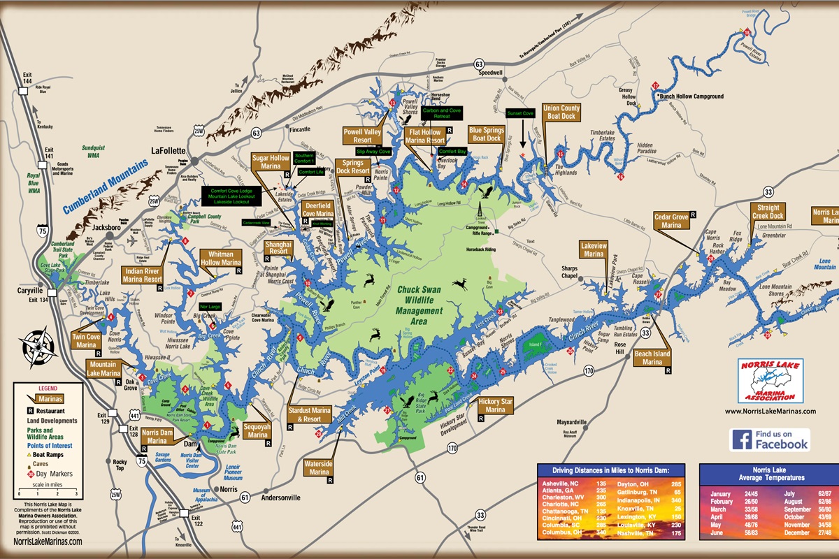 Map with property marked