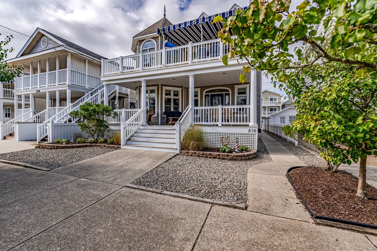 Exterior of the property