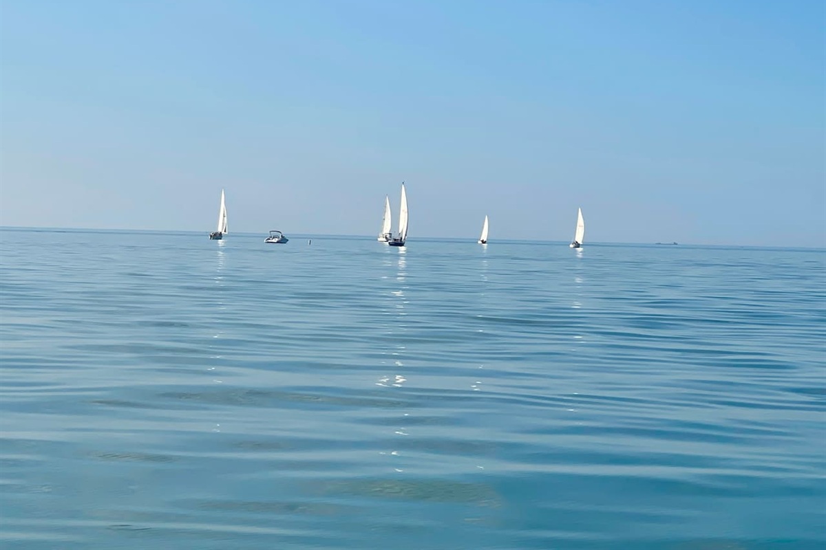 Boating on Lake St. Claire 
