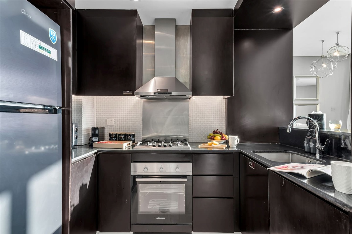Kitchen with all appliances