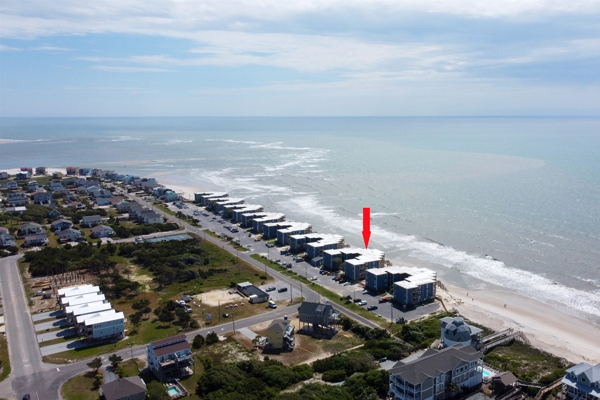 Building 7 of Topsail Reef, looking North