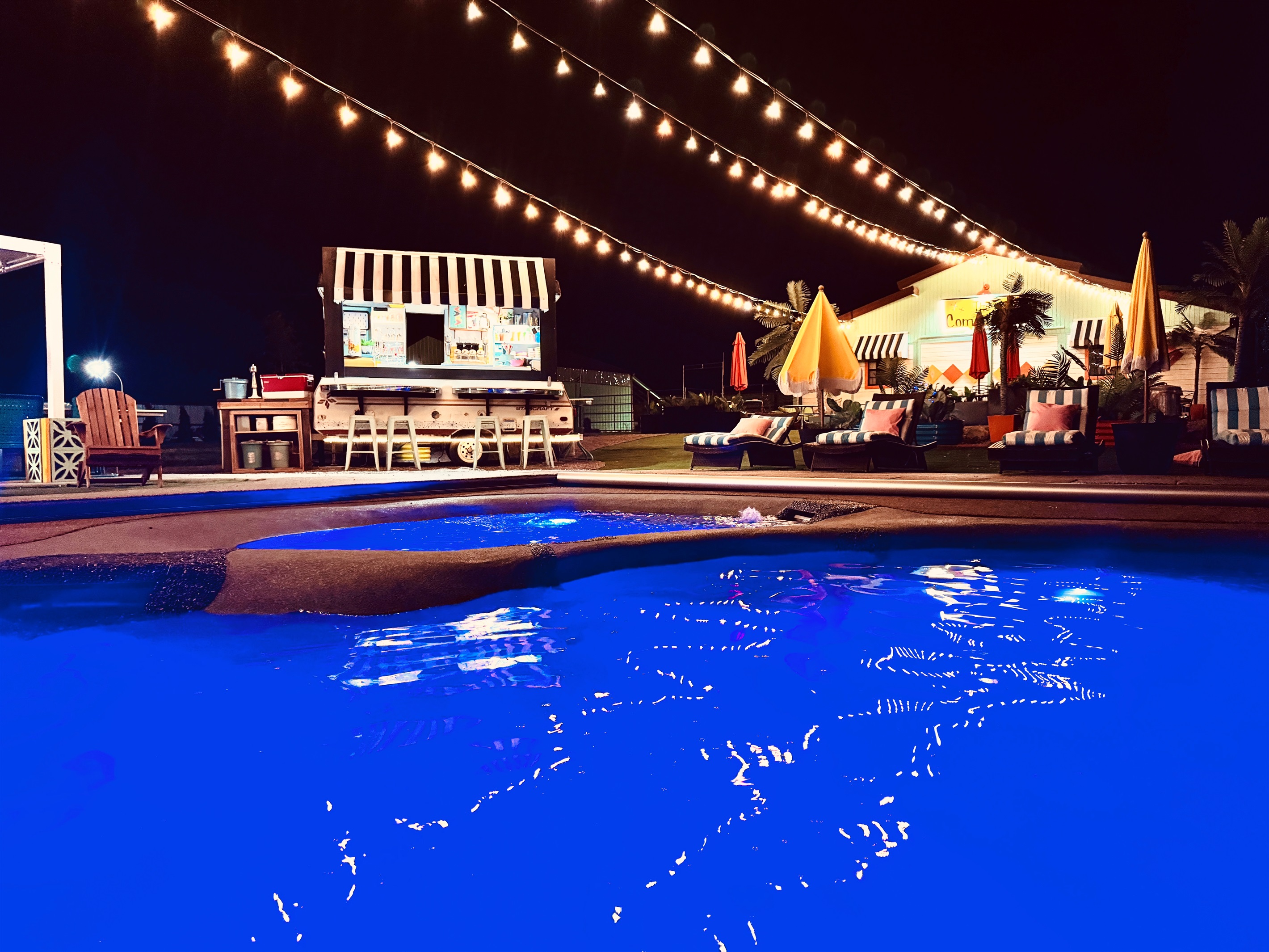 Evening swim and Ice cream Bar?