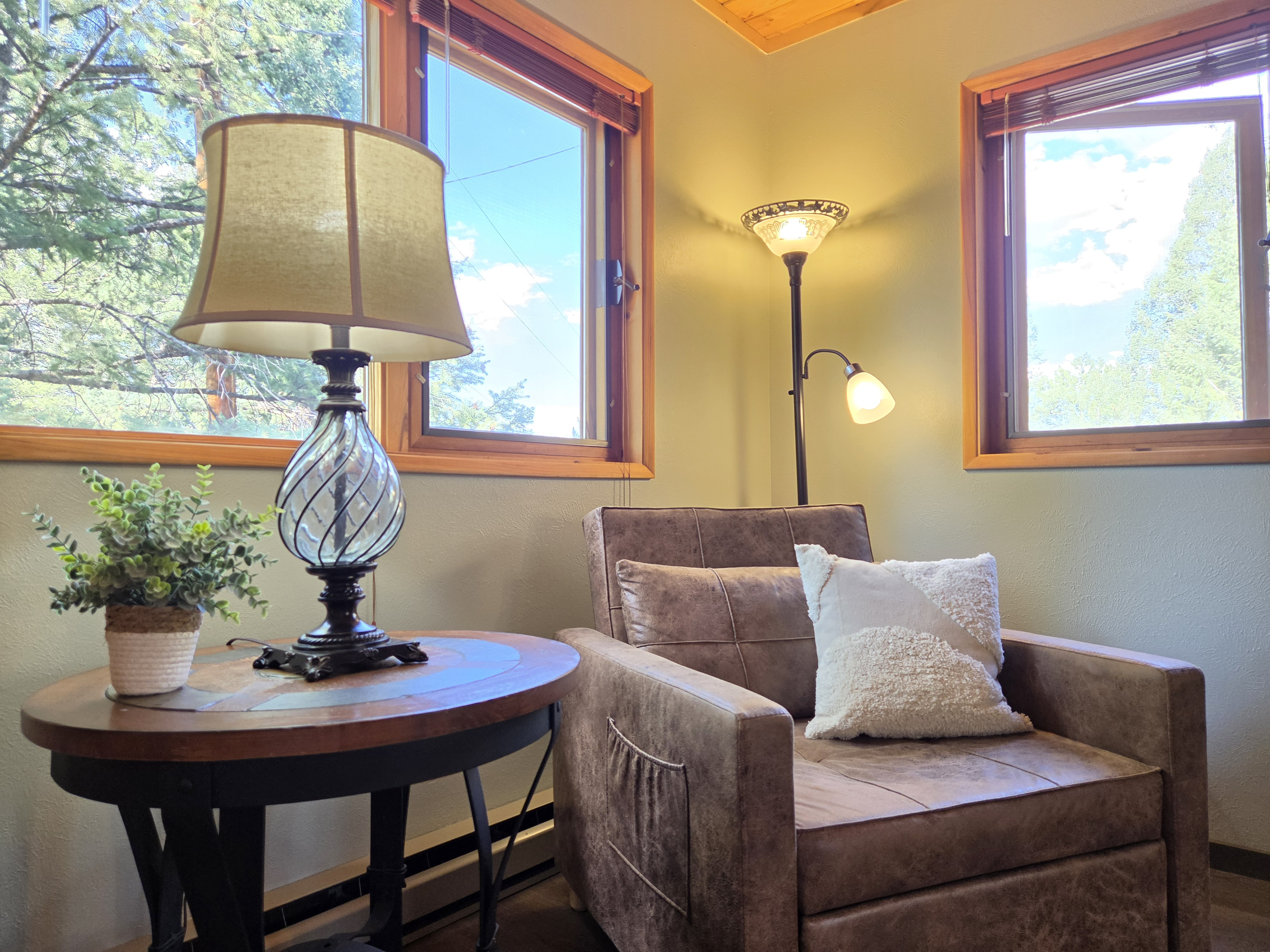 Sitting area in Master Bedroom