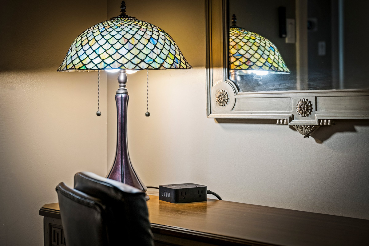 A dedicated work space ensures you can stay connected if you need to.