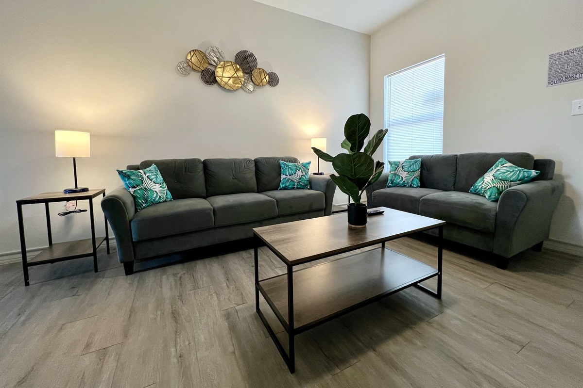 Living Room - Comfortable Couches!