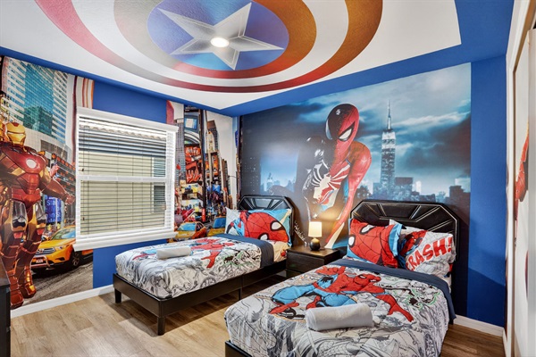 Bedroom 5 - Twin Beds