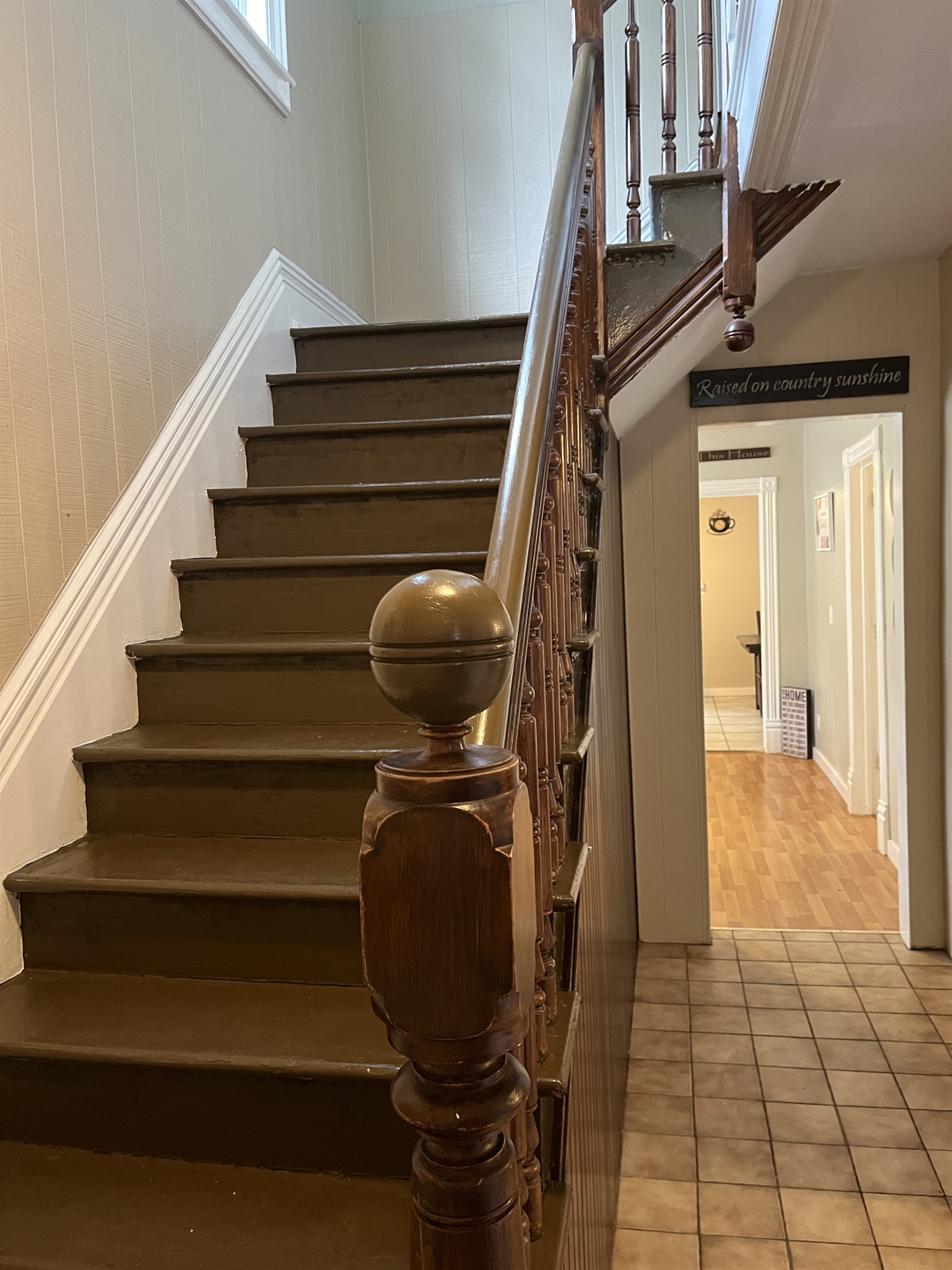 Stairs to the 2nd floor