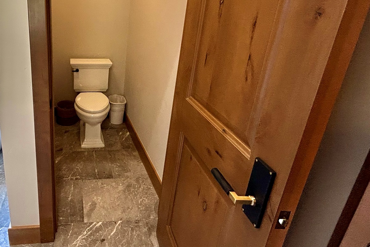 3rd Floor Primary Bathroom Toilet Lock off Door