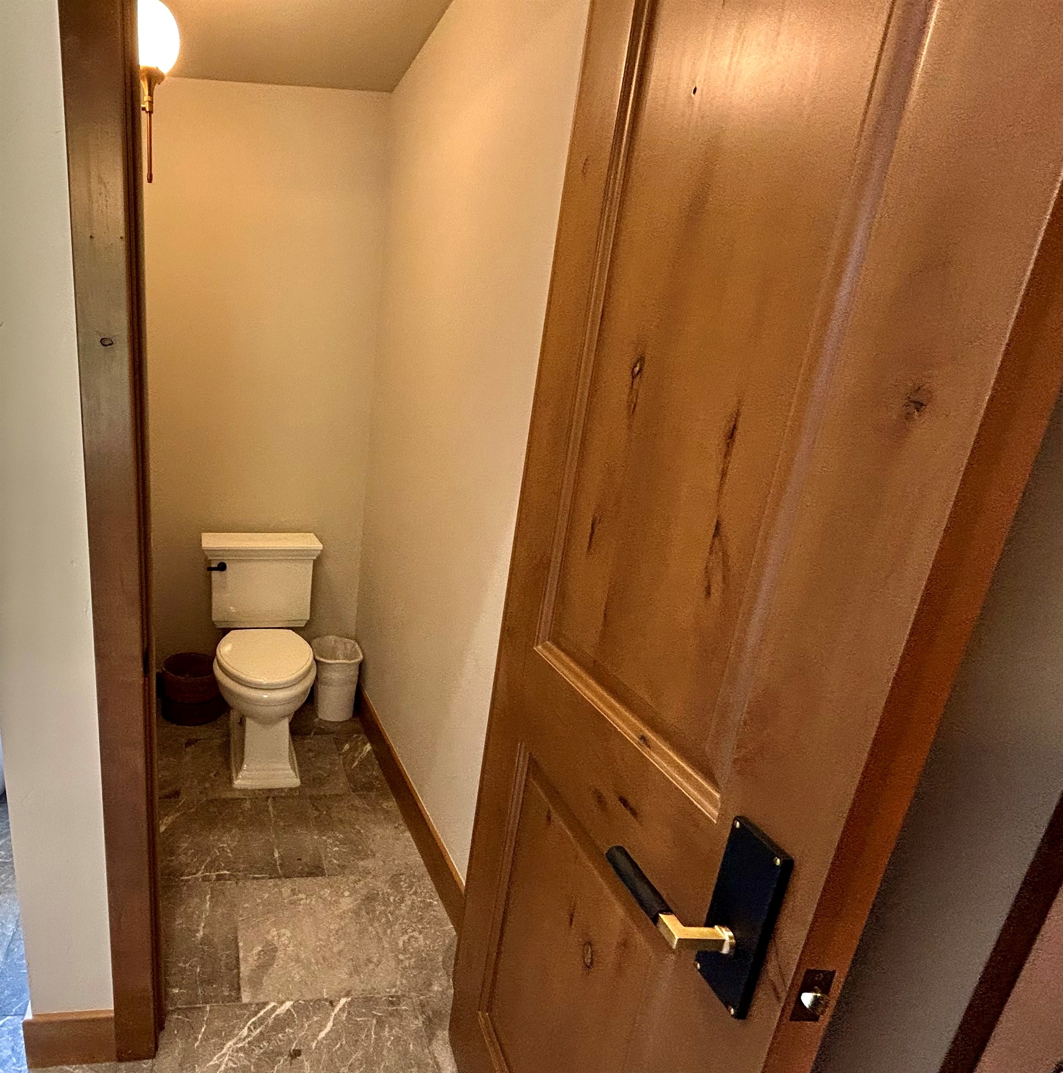 3rd Floor Primary Bathroom Toilet Lock off Door