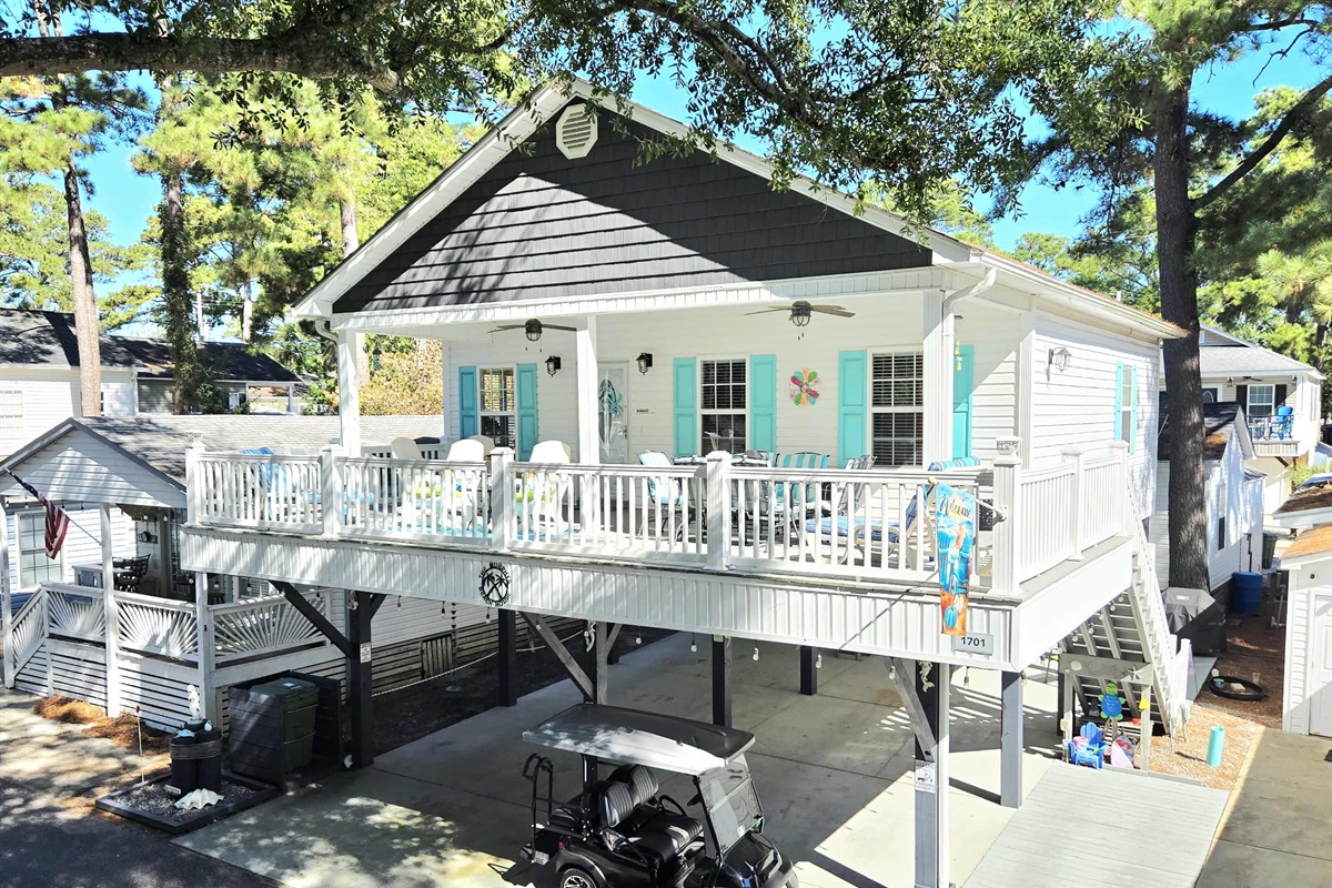 Shaded Covered Porch