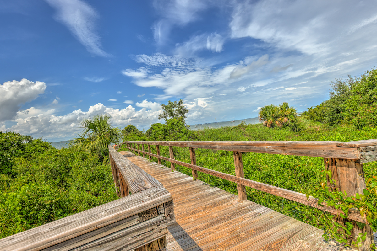 Walkway to the beach