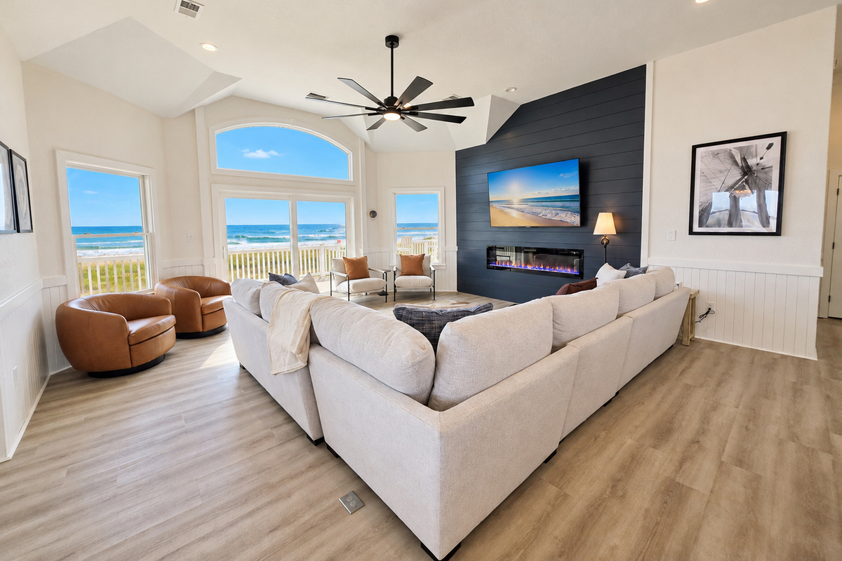 Large living area for the whole family