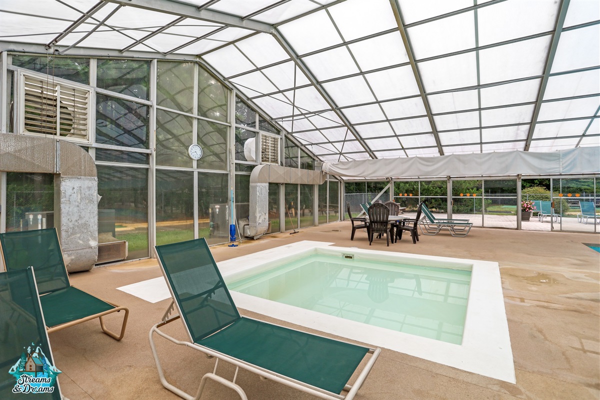 Community Indoor hot tub