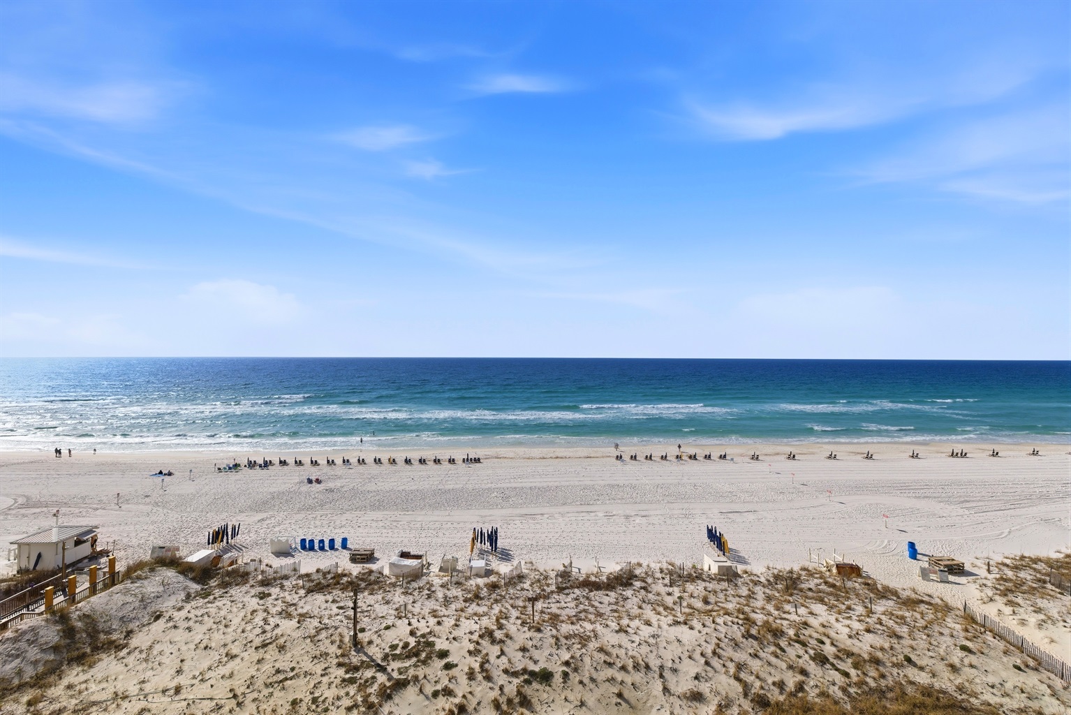 Destin beachfront condo bedroom Unit 707 Pelican Beach Resort