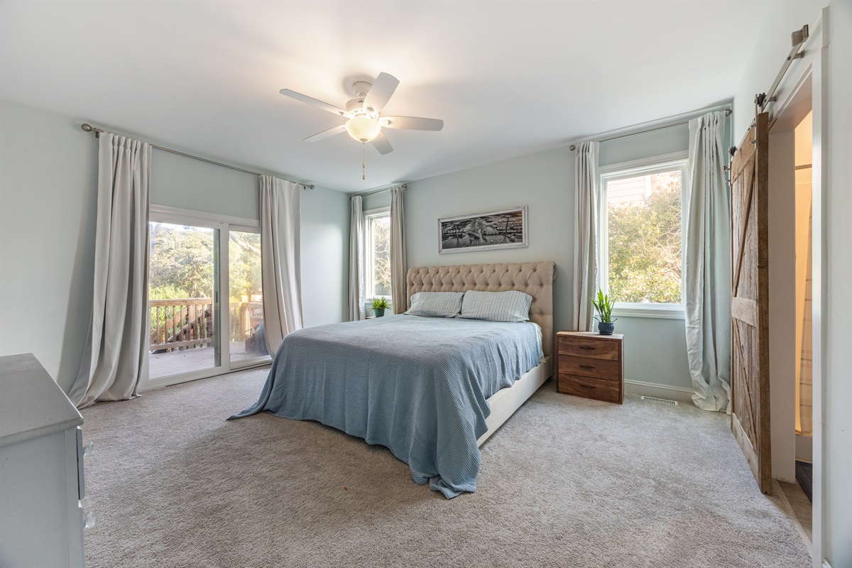 Step straight from your bedroom onto a private deck