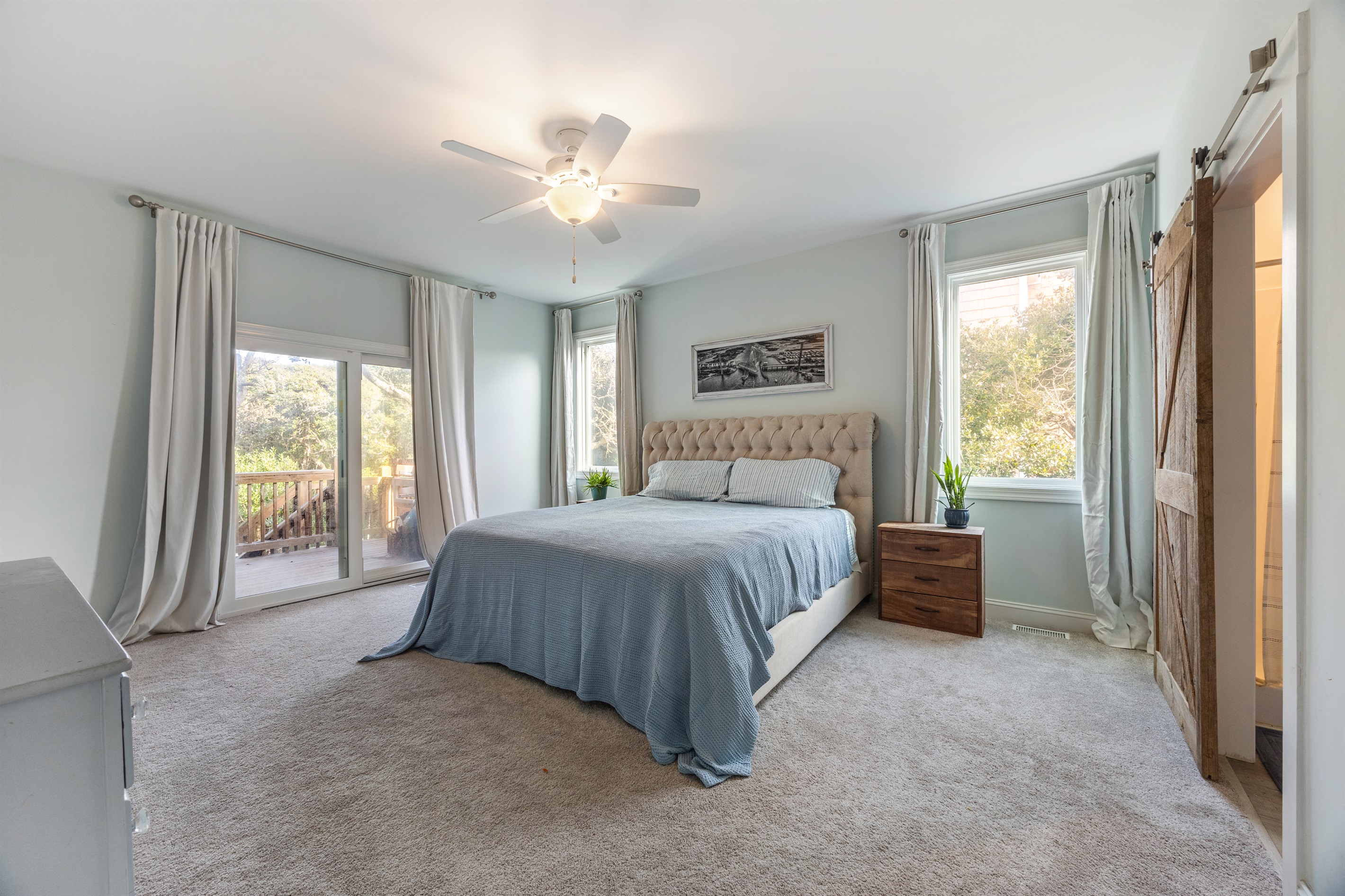 Step straight from your bedroom onto a private deck