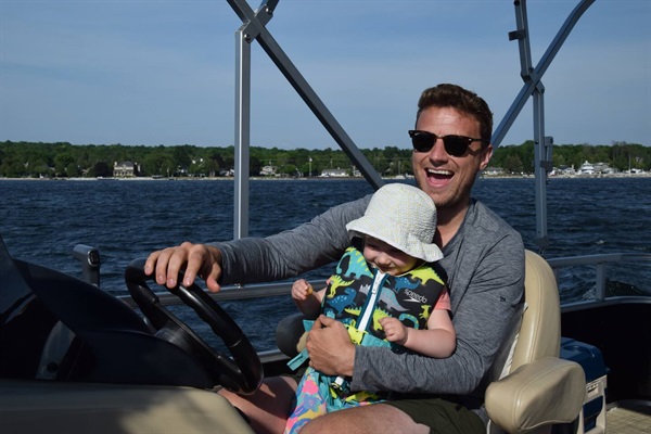 Having fun! That's what it's all about.