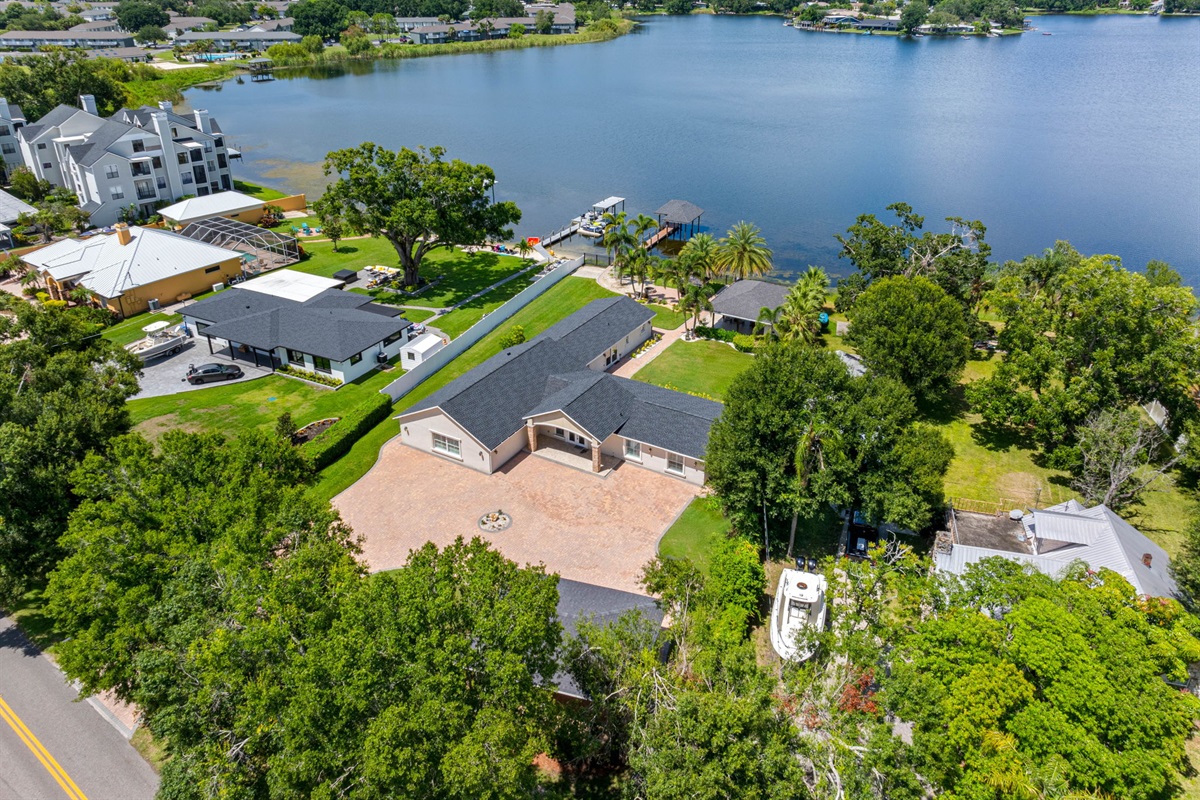 Aerial View of the Neighborhood