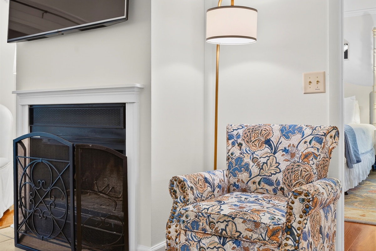 Reading Chair | Seaside Cottage | IOP Escapes | 31 Twin Oaks, Isle of Palms, SC
