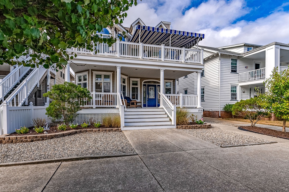 Exterior of the property