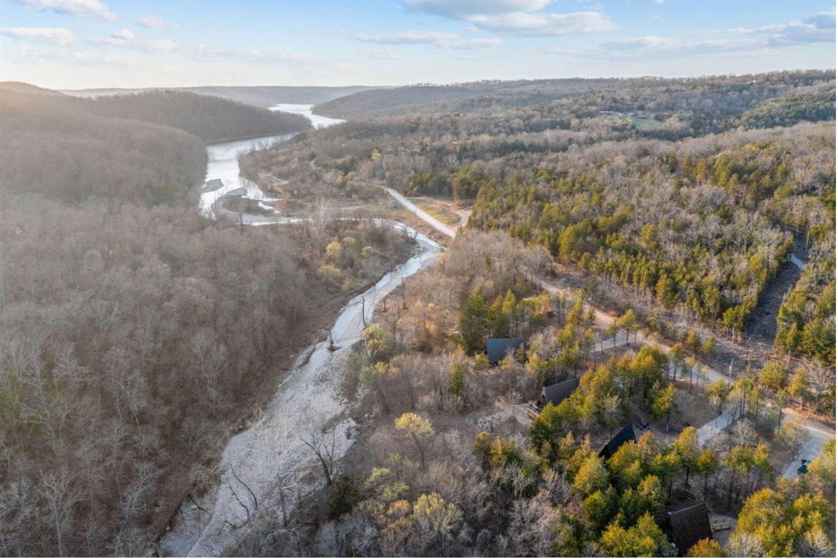 Follow the creek to Table Rock Lake!