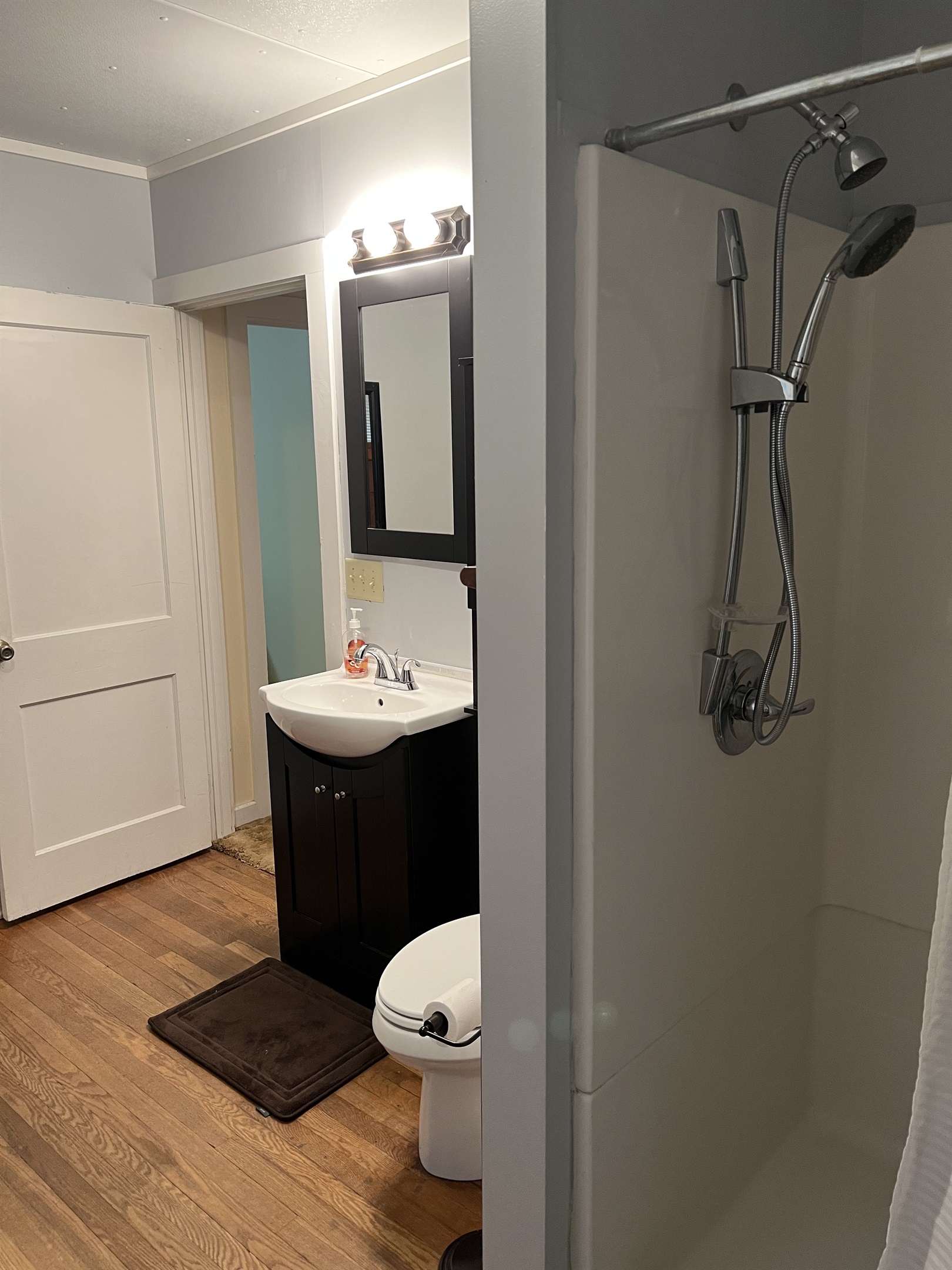 Renovated bathroom