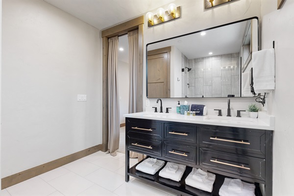 Primary en suite bathroom sink