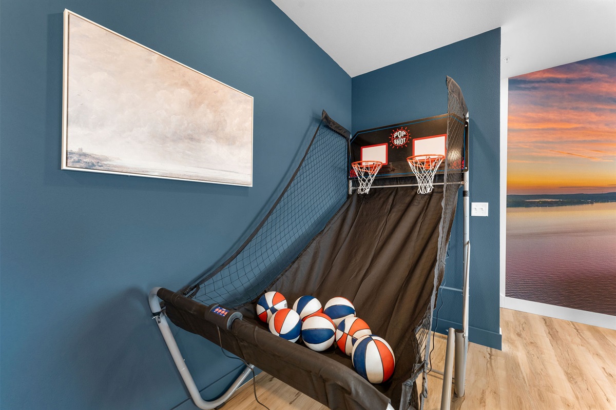 mini basketball!