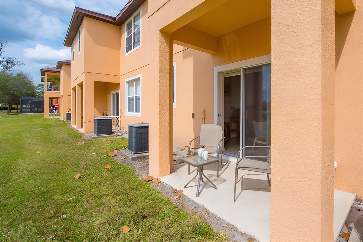 You can comfortably seat at your patio and relax