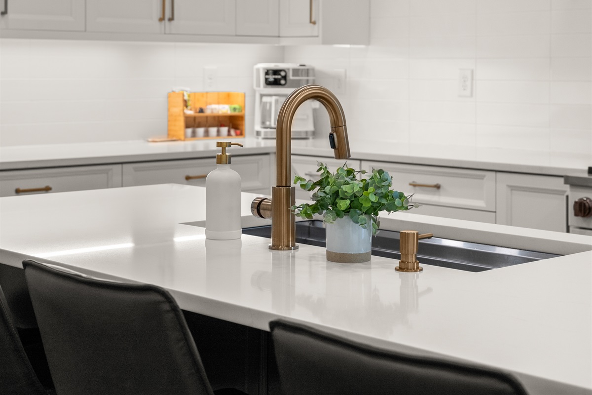 Sleek finishes meet warm design — fully stocked for effortless entertaining.