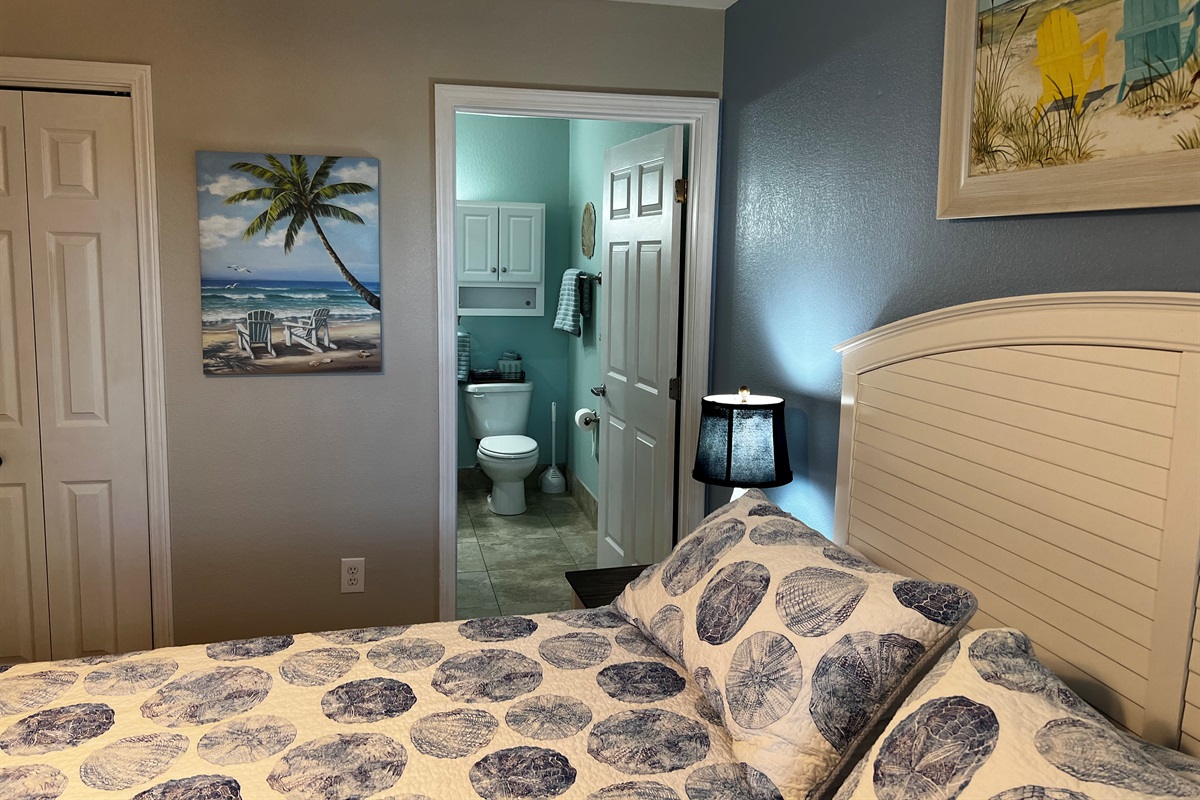 Master bedroom- King bed