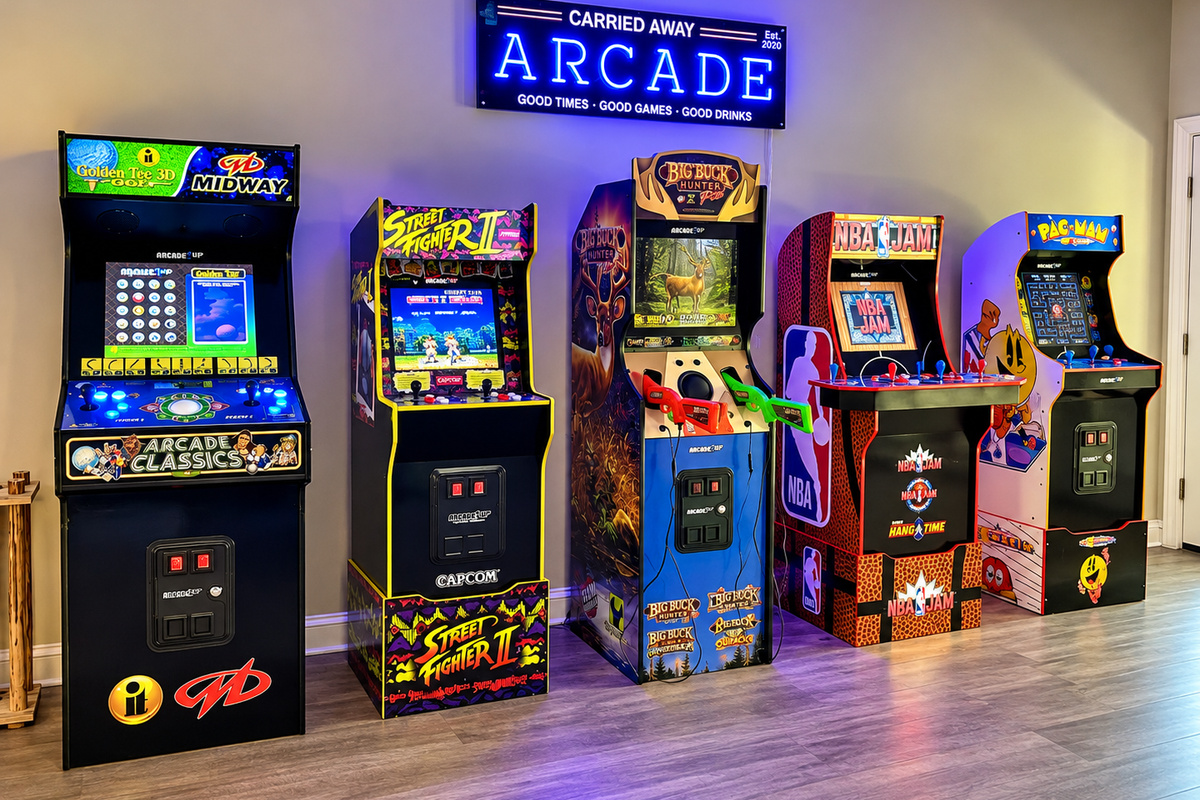 Carried Away game room and arcade