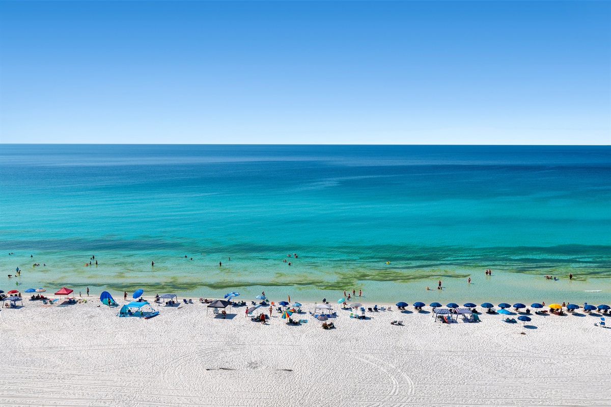 The pristine Emerald Coast - As Van Morrison said, "Smell the sea and feel the sky. Let your soul and spirit fly.” There's something about these views and salty sea air!