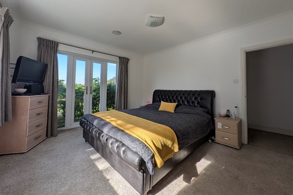 Superking Bedroom 3, with it's wisteria covered balcony