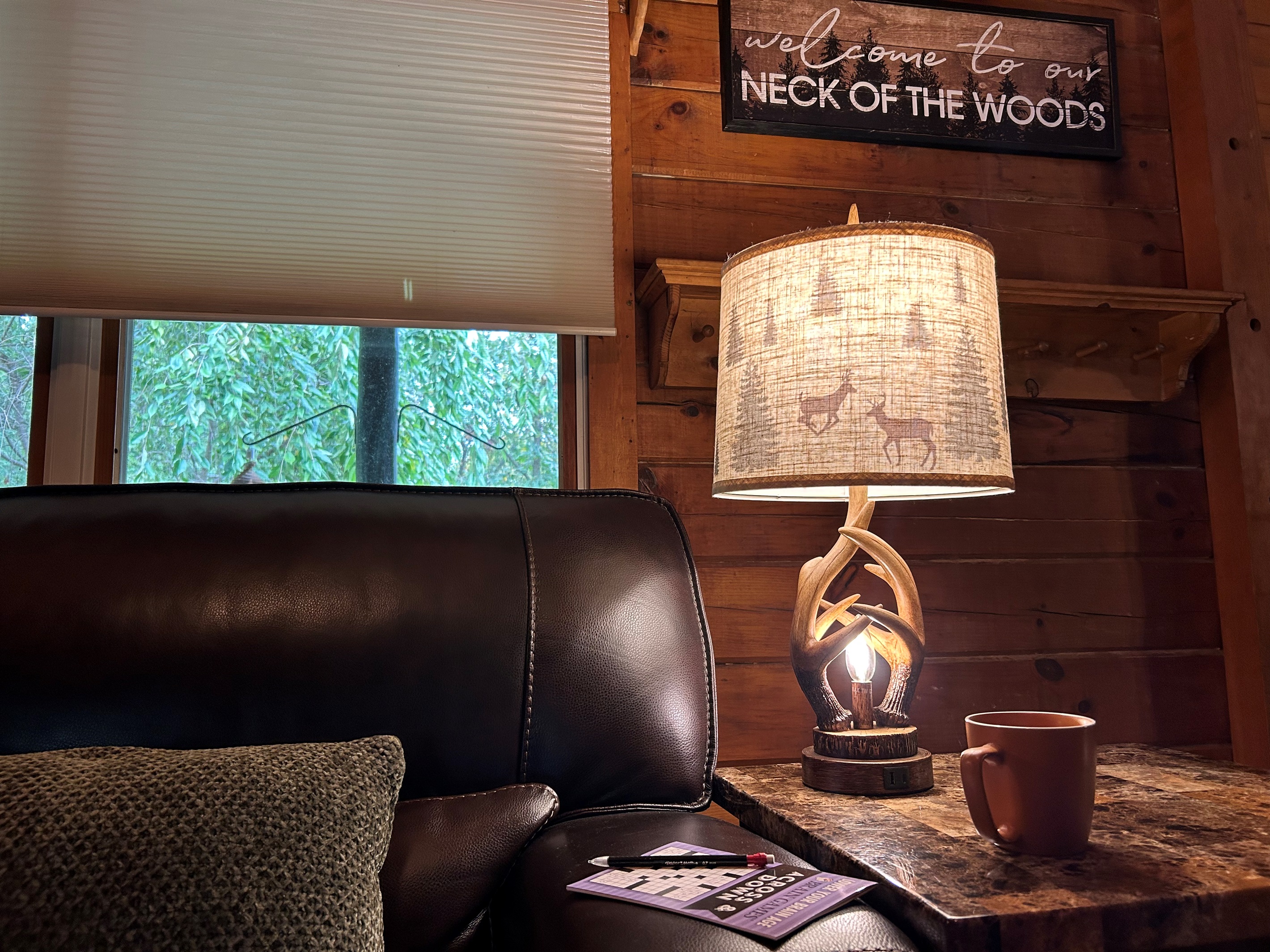 Settle down with your favorite warm beverage while relaxing with a puzzle book.