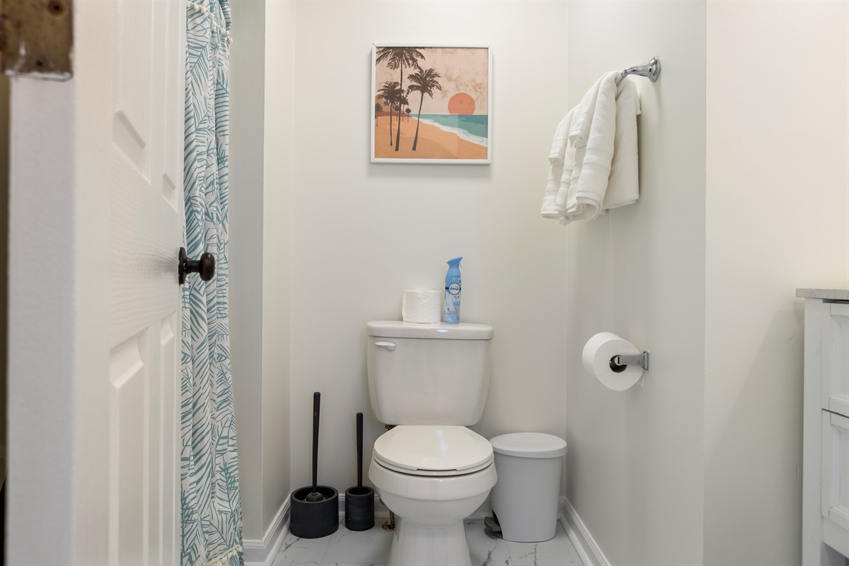 Full bathroom upstairs