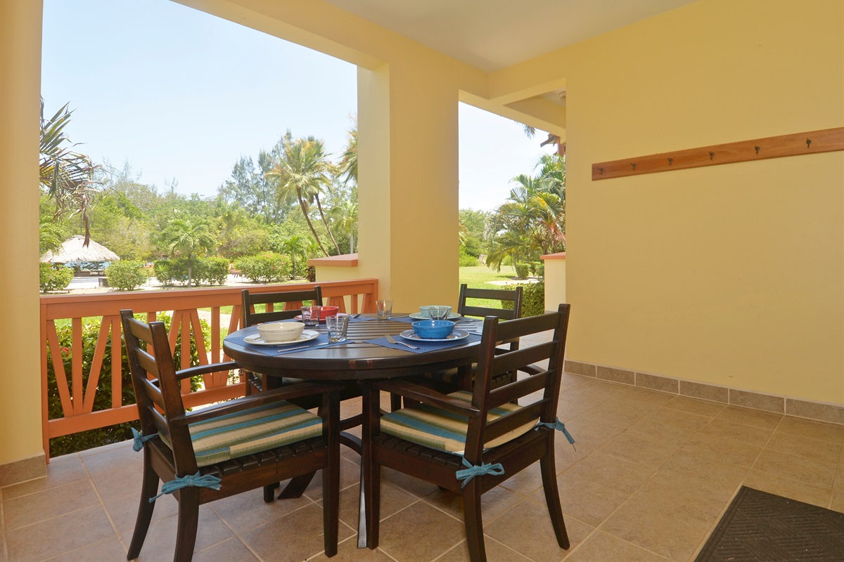 Patio with Outside Dining Area