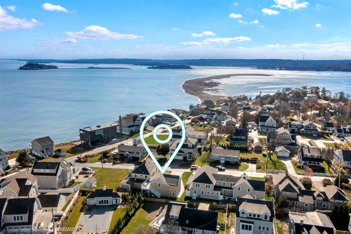 Your perfect beach getaway, captured from the sky