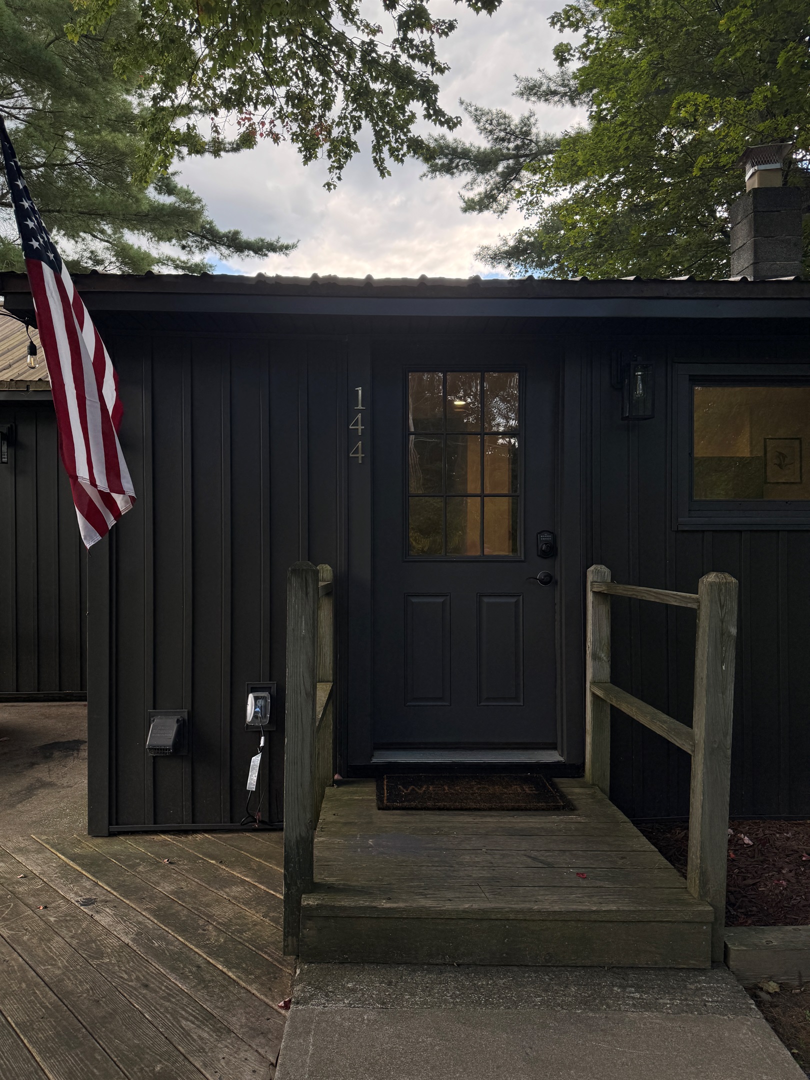 Entrance to The Mallard House