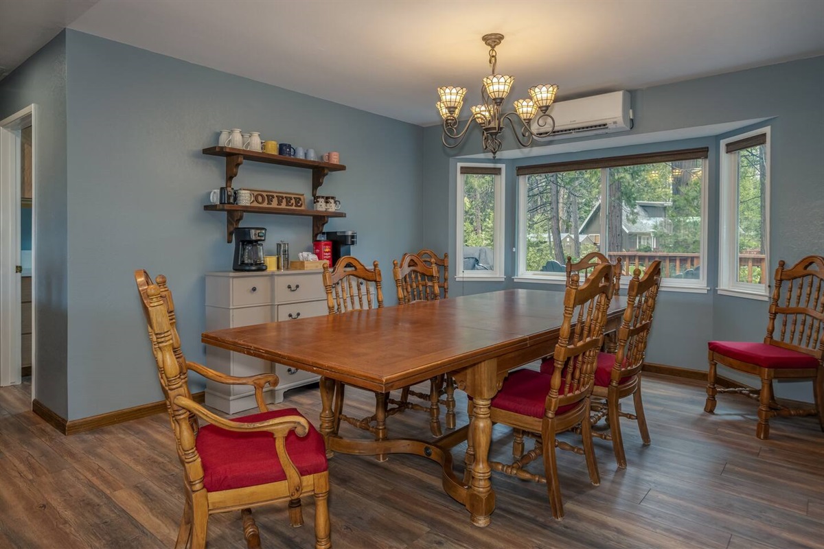 Large table- seats 8