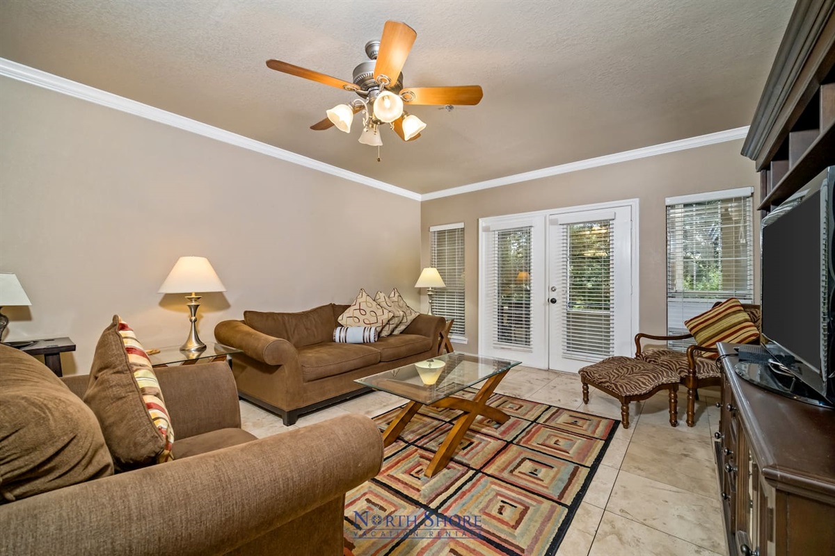 Patio Access from Family Room