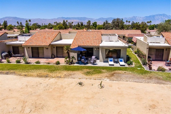 Aerial of the Cactus Golf Villa