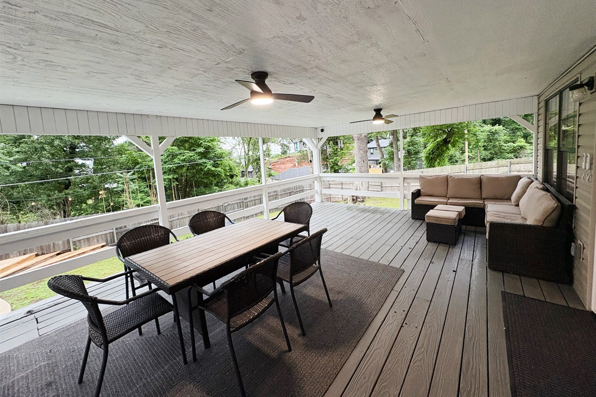 Two Seating Areas
