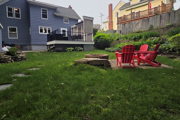 Make Memories in Our Stone Fire Pit