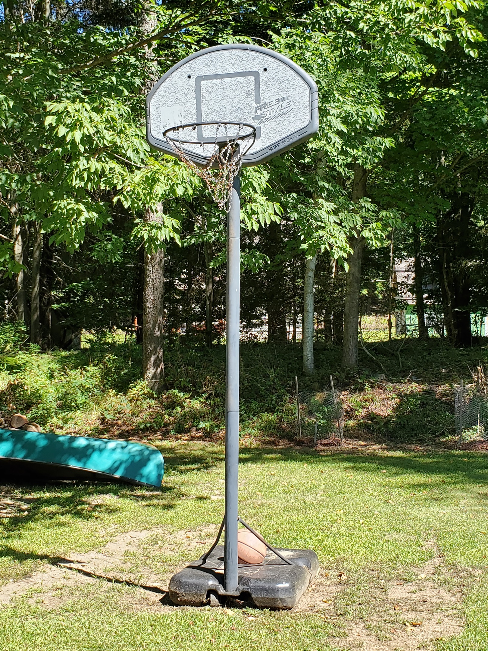 Basketball hoop - practice shooting hoops!