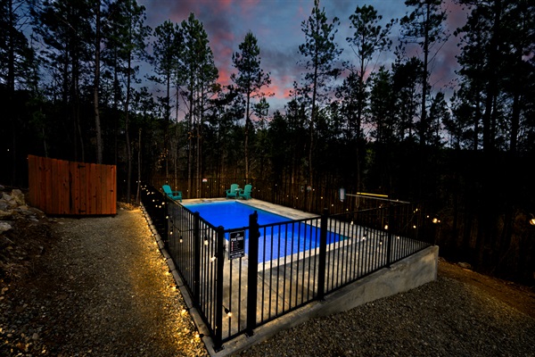 Where the forest meets the water, and the evening belongs entirely to you