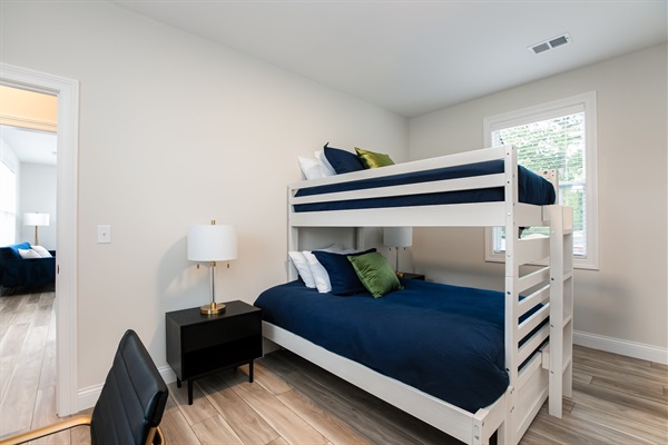 Garage Loft Bunk Bedroom