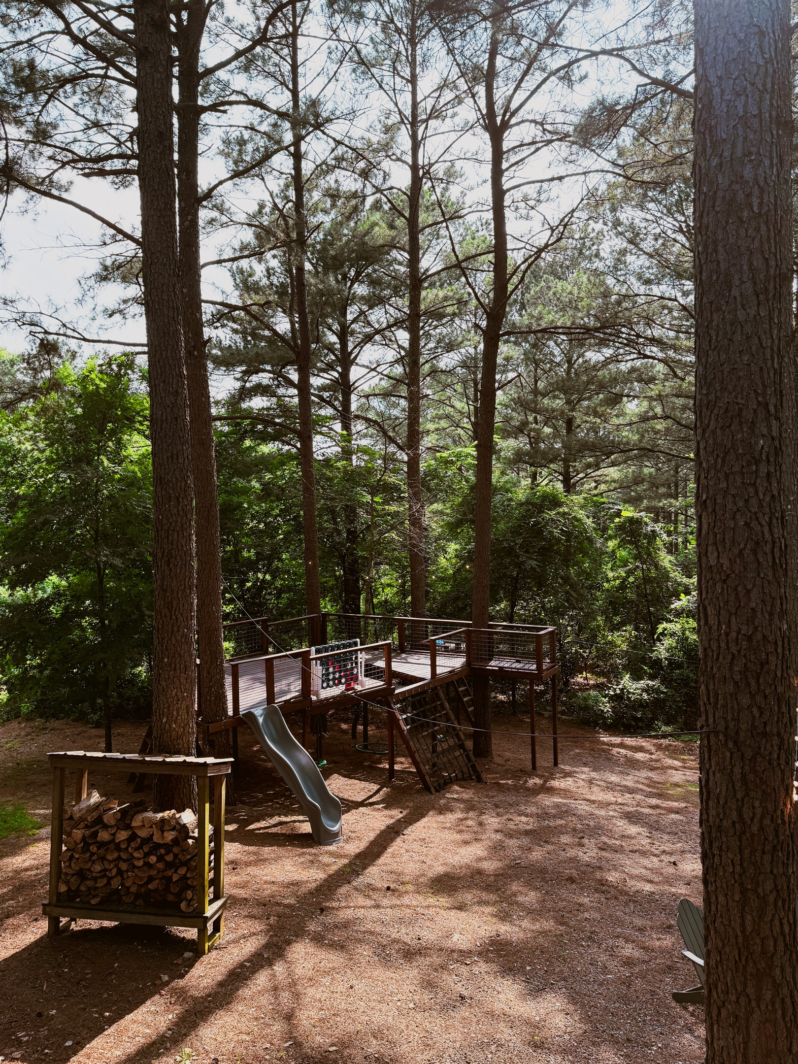 The Freedom Fortress playset is a kid-approved paradise with slides, swings, and more.