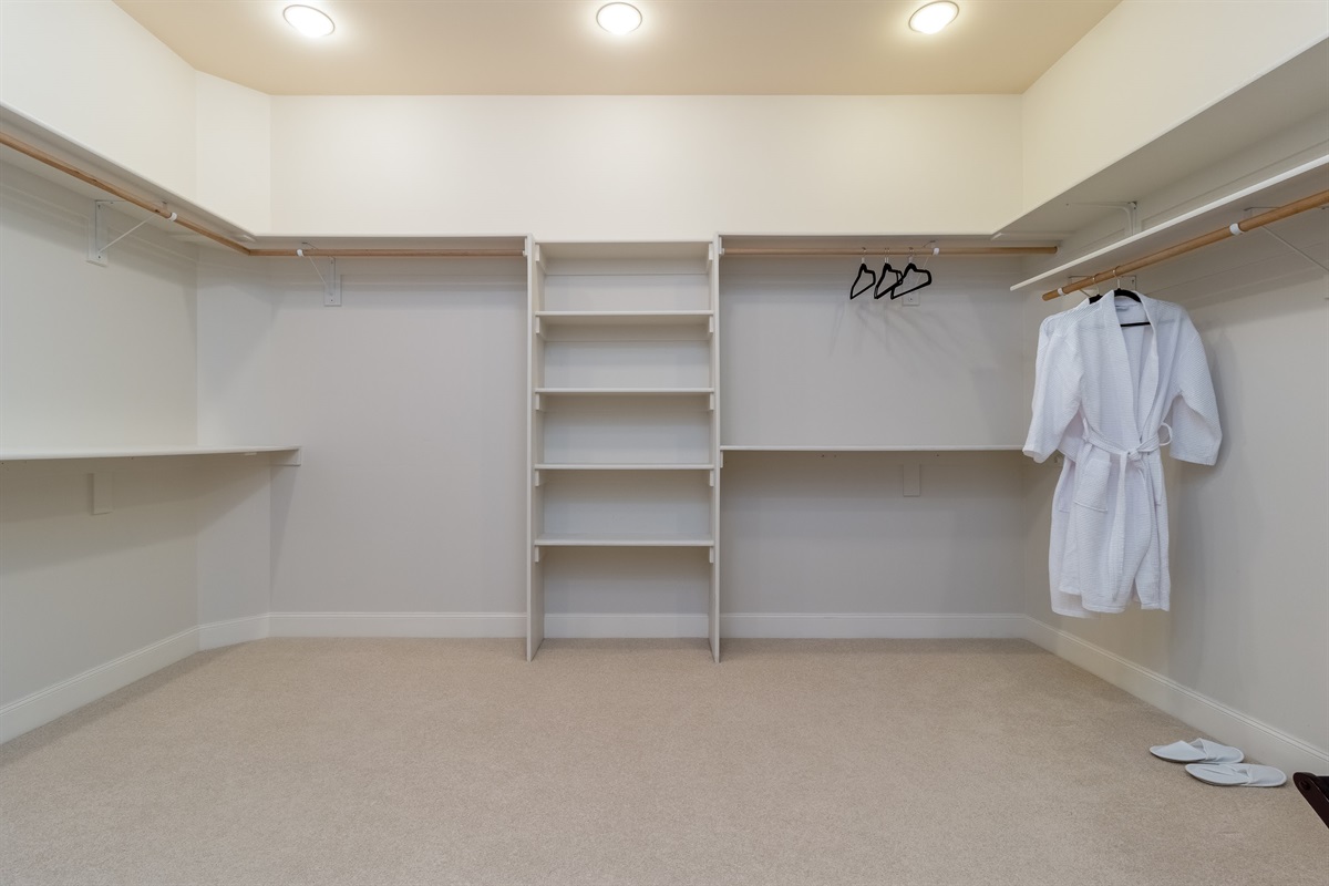 master bedroom closet
