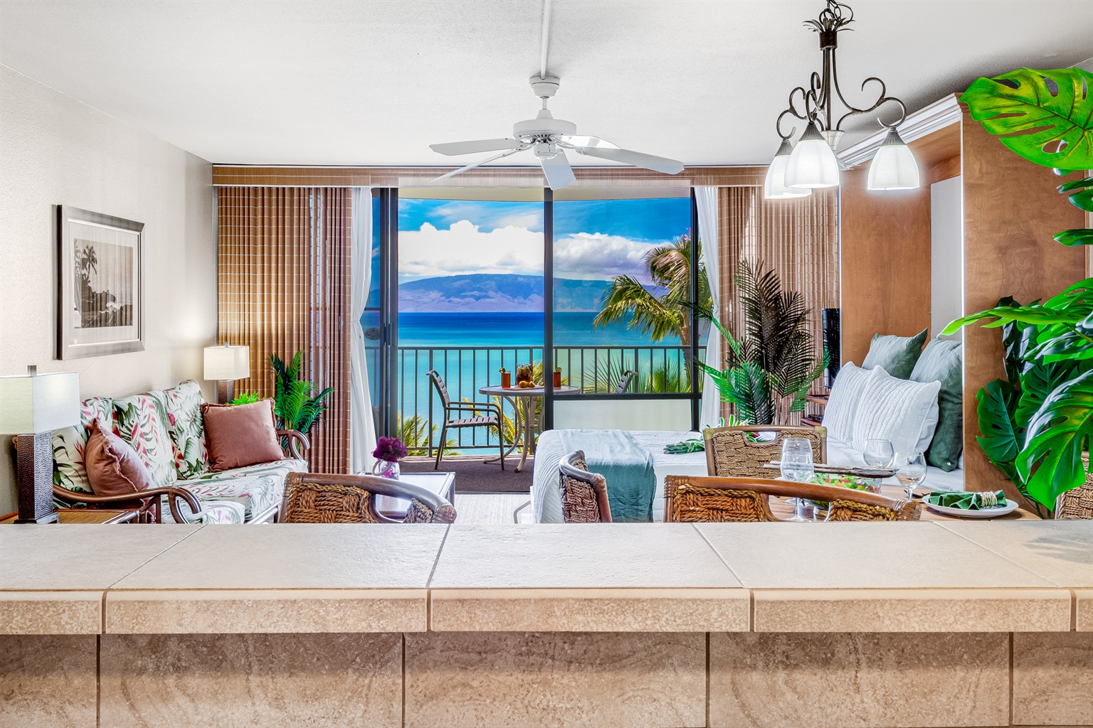 Oceanview from kitchen